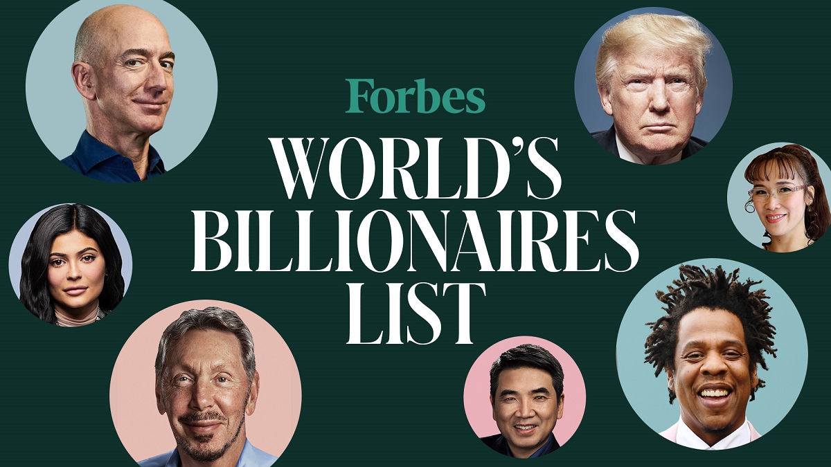 У списку найбагатших людей планети Forbes з'явилися чотири представники криптоіндустрії