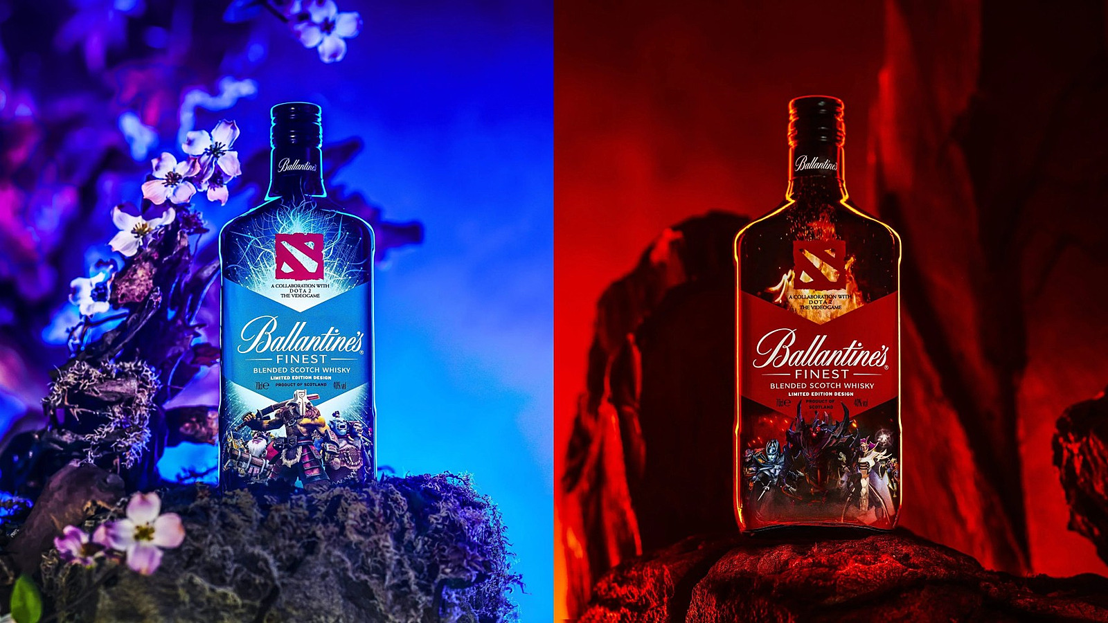 Ballantine's випустив у Китаї лімітовану серію віскі на честь 10-річного ювілею Dota 2