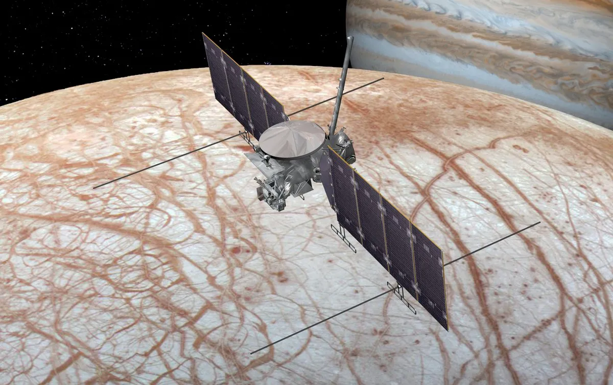 NASA заявило про готовність до запуску станції Europa Clipper