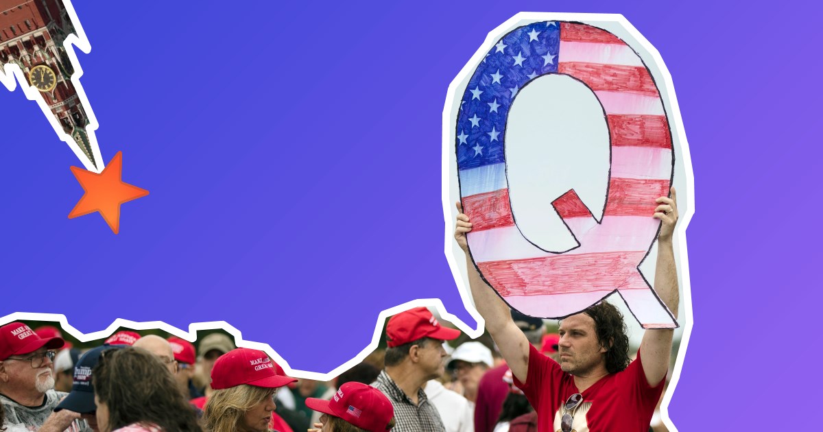 Як Росія виявилася причетною до американської теорії змов QAnon