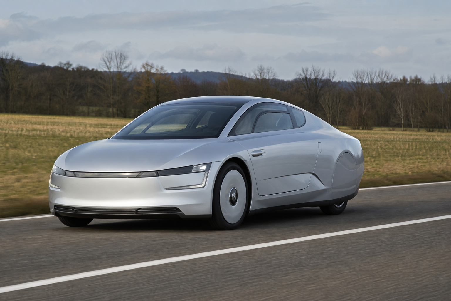 Volkswagen представив електрокупе Mission Efficiency з коефіцієнтом опору 0,158