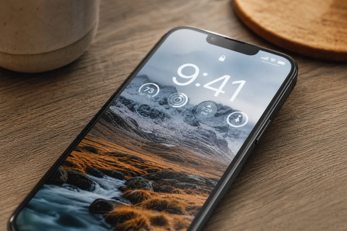 iOS 27 дозволяє зменшувати та збільшувати годинник на екрані блокування
