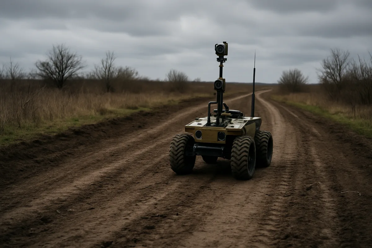 Українські роботи десантували в тил російських військ під час операції Вівальді