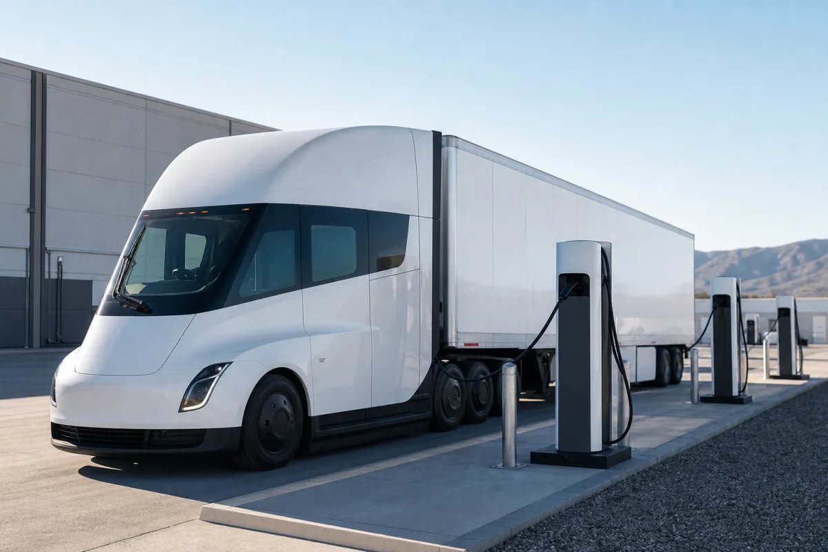 Tesla почала серійний випуск Semi із запасом ходу до 500 миль
