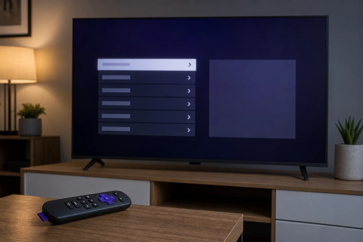 Як вимкнути голосовий супровід на телевізорі Roku