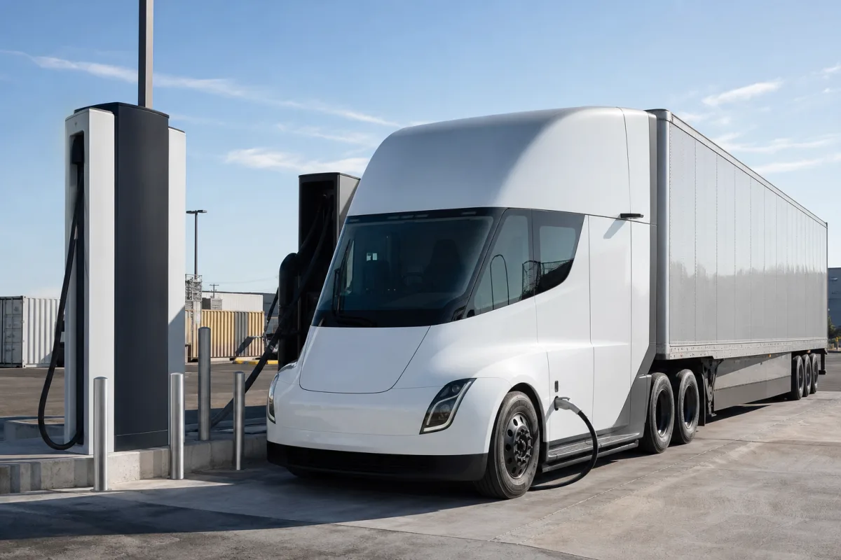 Tesla запустила серійне виробництво електровантажівки Semi у Неваді