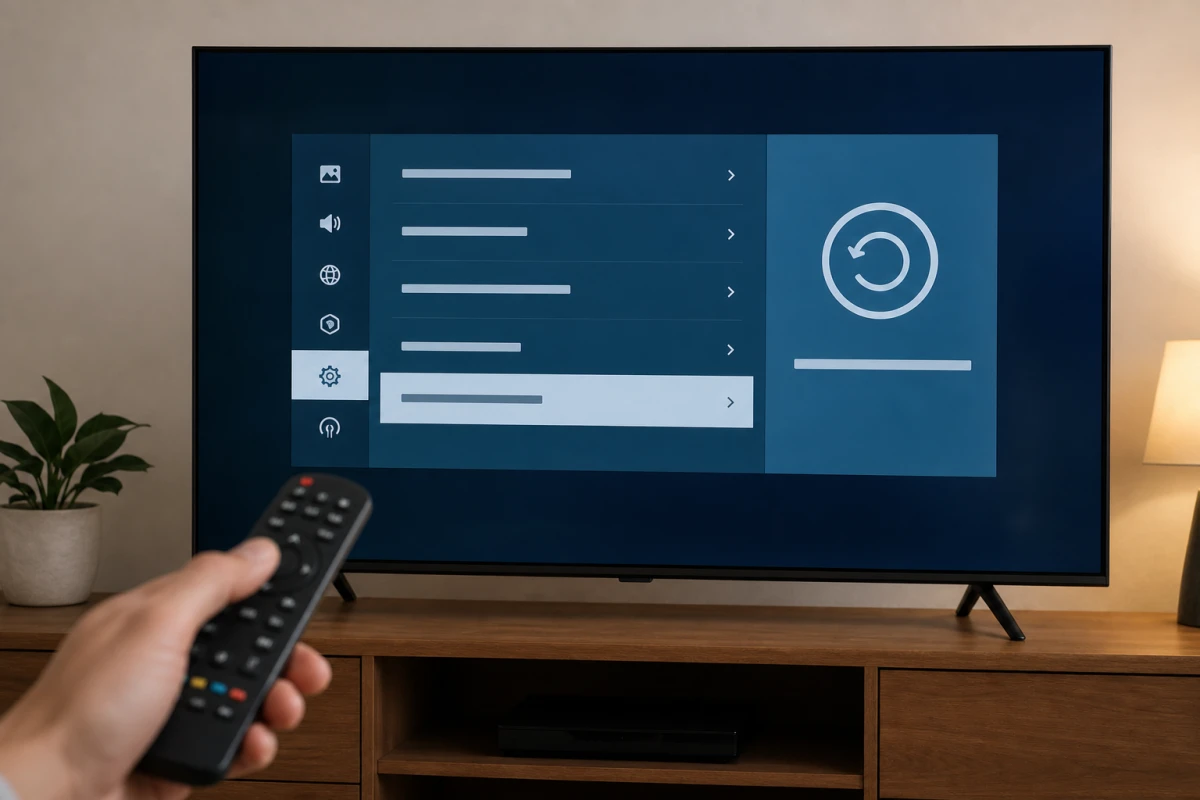 Як скинути налаштування телевізора LG для видалення даних