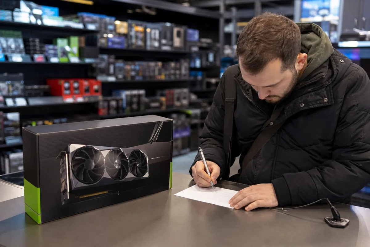 Micro Center вимагає посвідчення особи для купівлі Nvidia RTX 5090