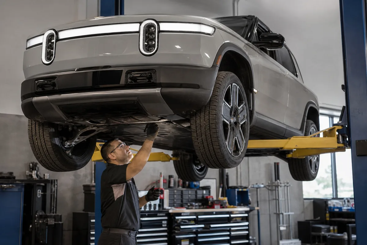 Rivian відкликає 14 позашляховиків R2 через кріплення батареї
