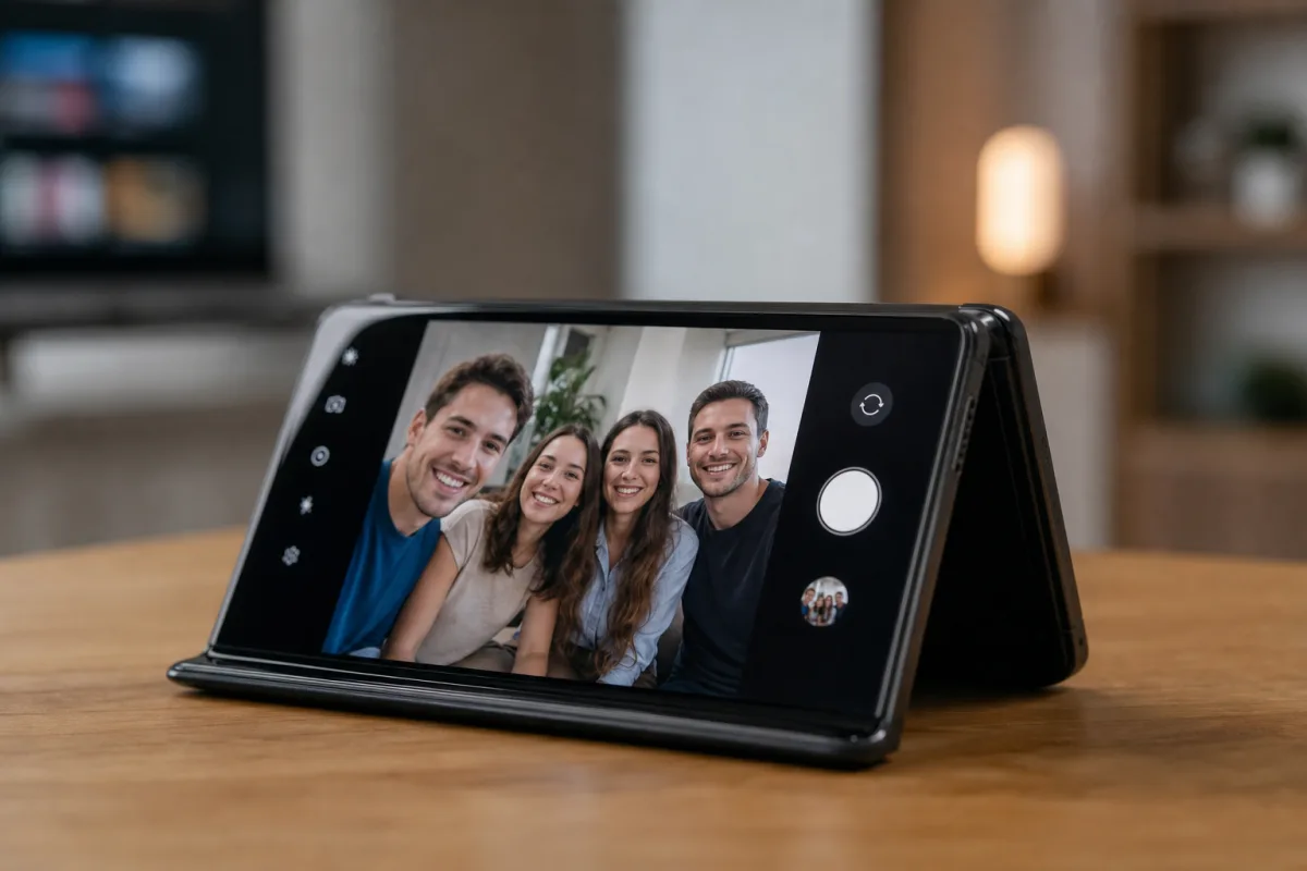 Складний iPhone Duo отримає функції для групових селфі