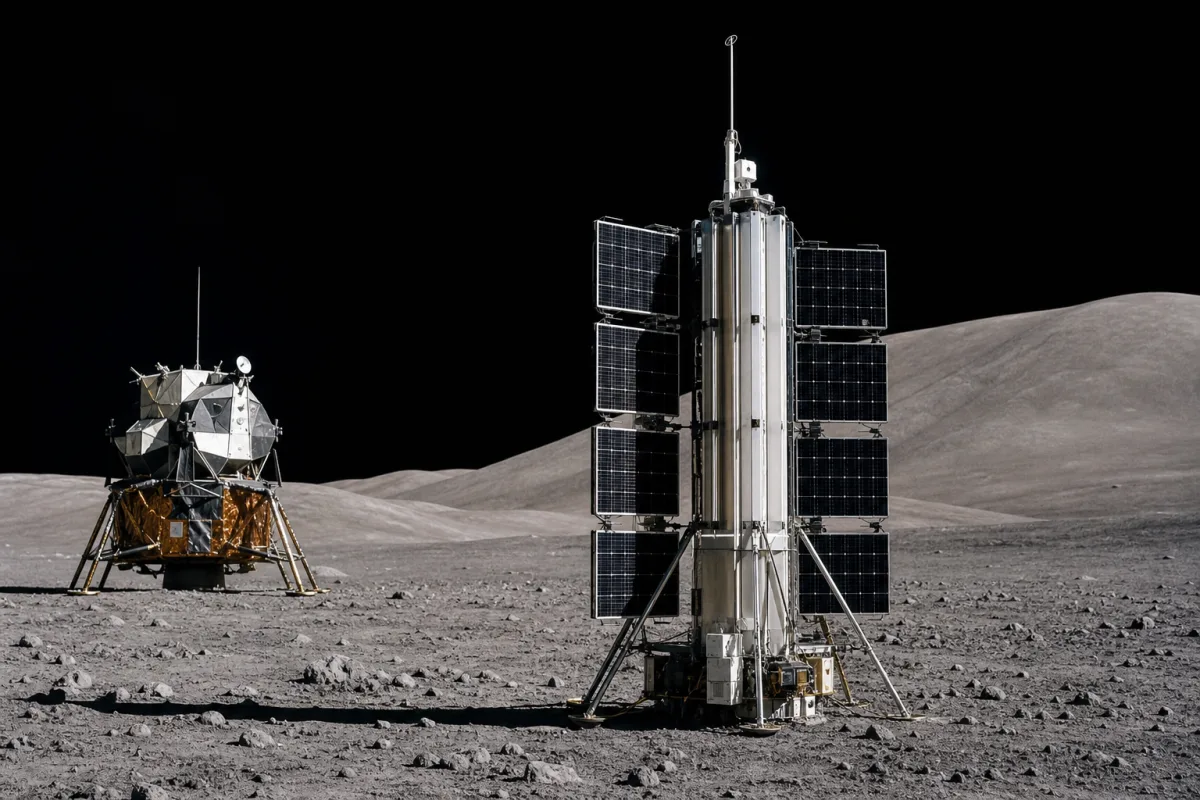 Blue Origin представила сонячну вежу для майбутніх баз на Місяці