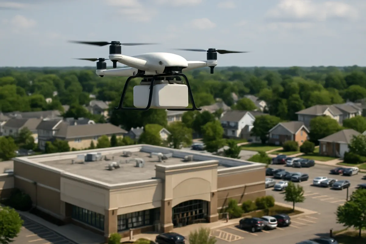 Wing і Walmart запустять доставку дронами в Денвері та Сіетлі у 2027 році