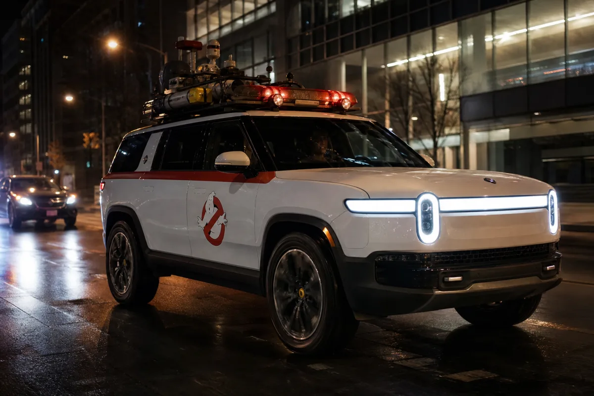 Rivian додала режим Ghostbusters до електромобілів R1 та R2