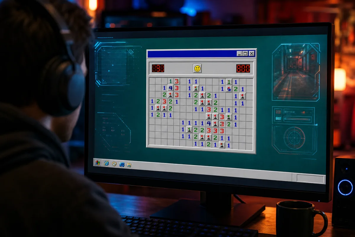 Креативний директор перетворив Сапера Windows на пародію на ААА-ігри
