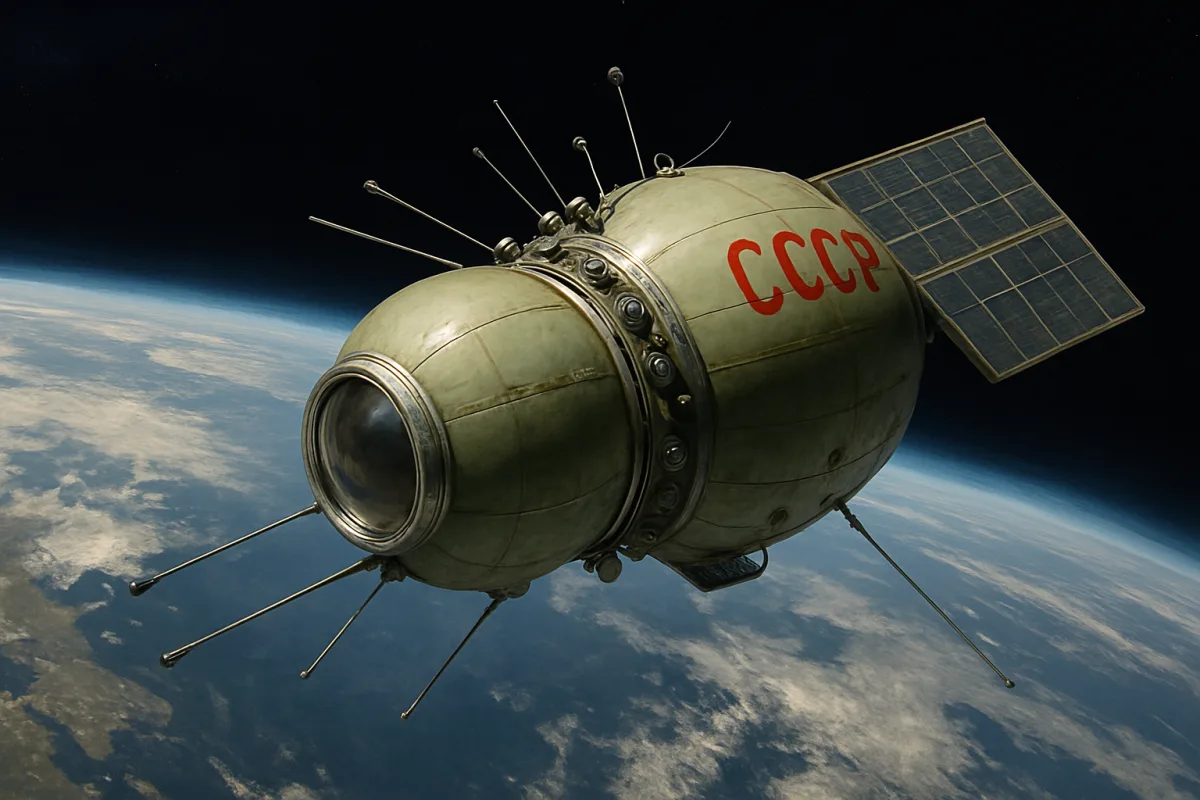 12 жовтня 1964 року СРСР запустив перший багатомісний космічний екіпаж