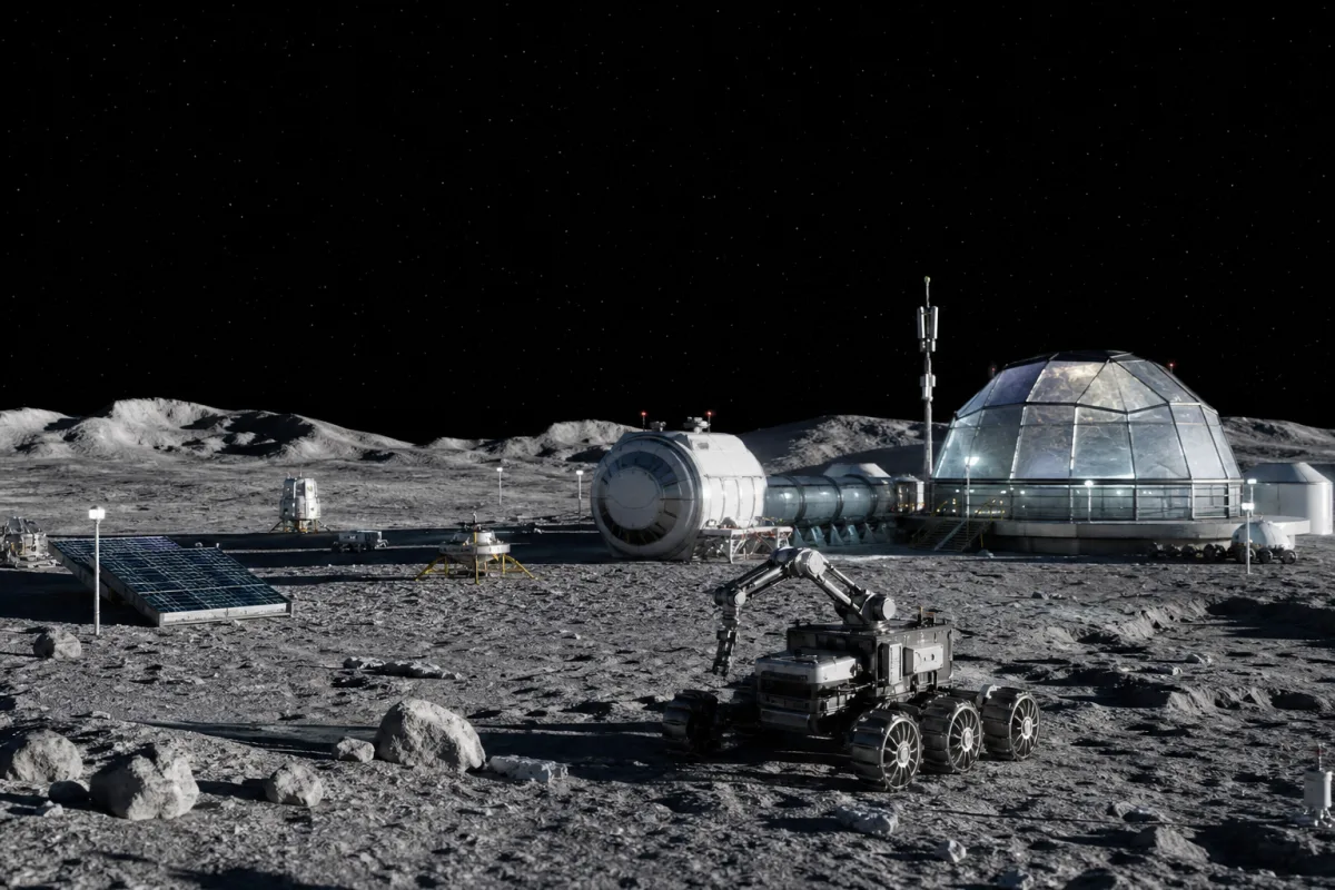 NASA розраховує створити невелике місто на Місяці до кінця століття