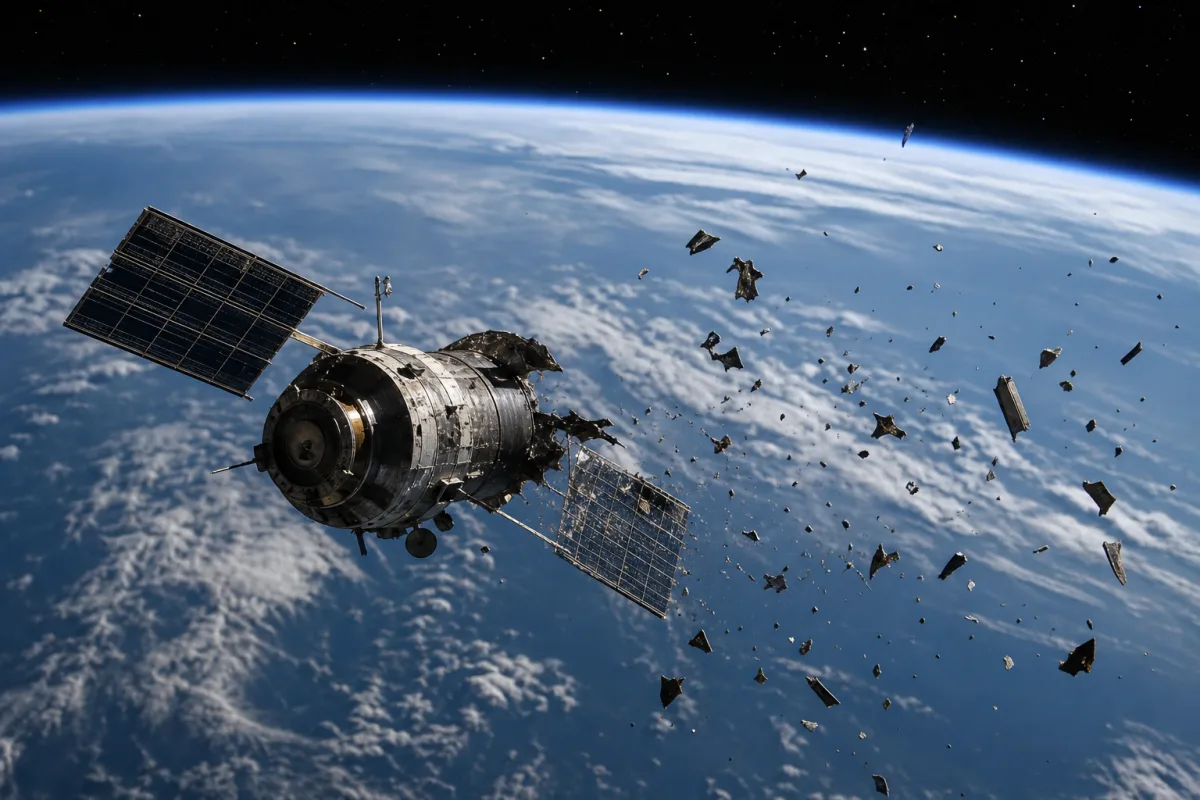 Радянський супутник Meteor 2-7 знову розпався на орбіті