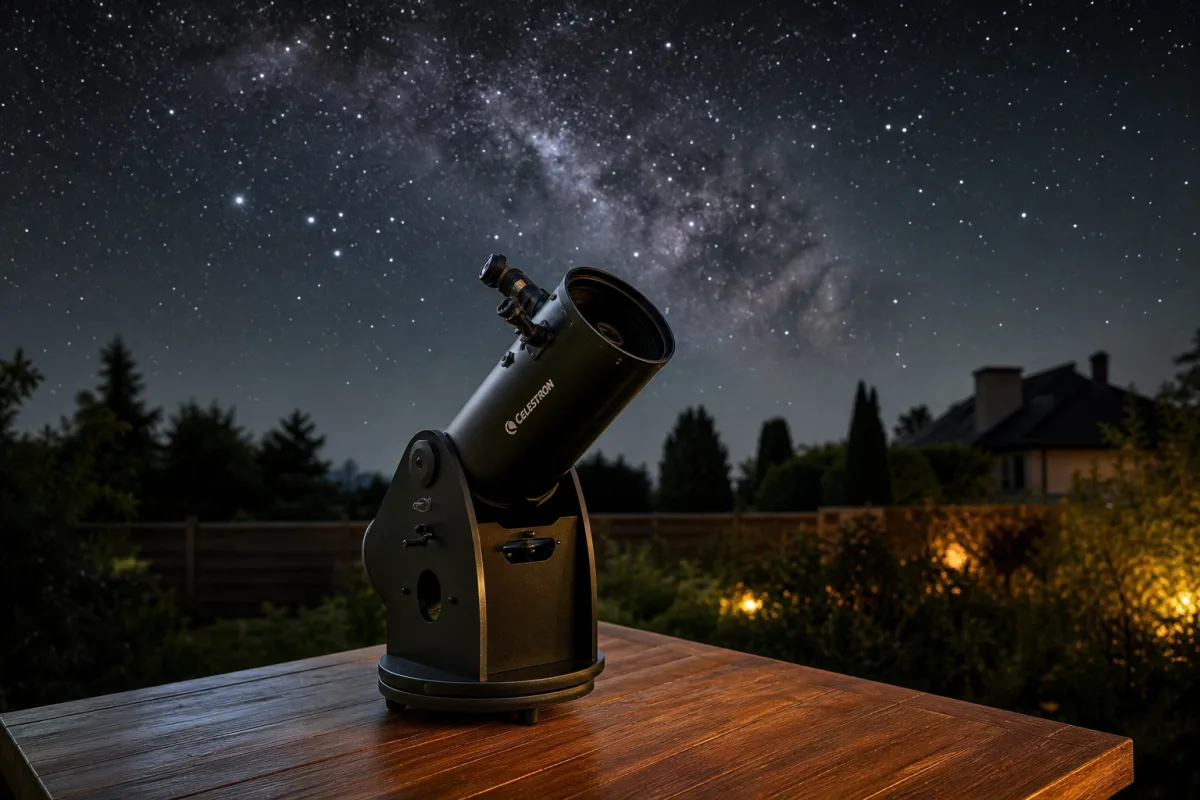 Телескоп Celestron 114AZ Dobsonian продавали зі знижкою 17%