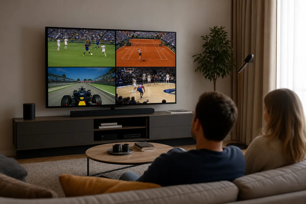 DirecTV запустив перегляд до чотирьох спортивних трансляцій одночасно