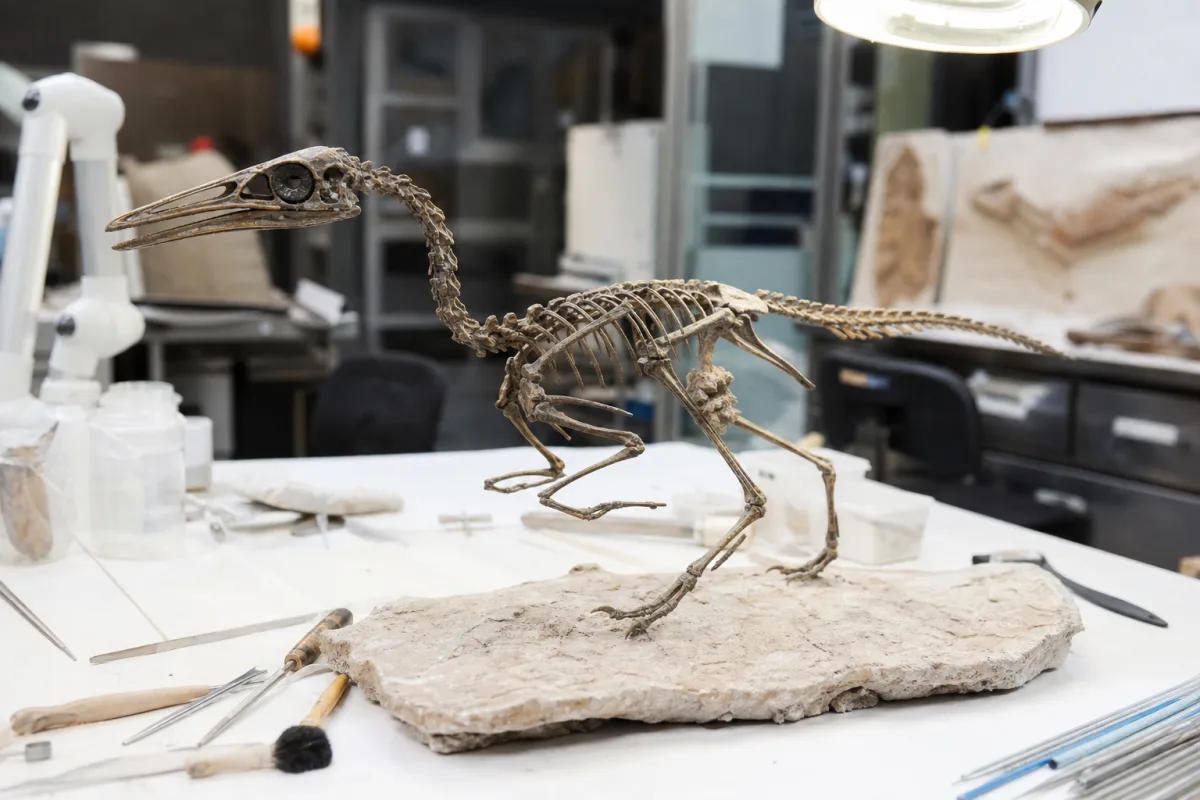 У Китаї описали нелітаючого птаха юрського періоду Yuezhuornis