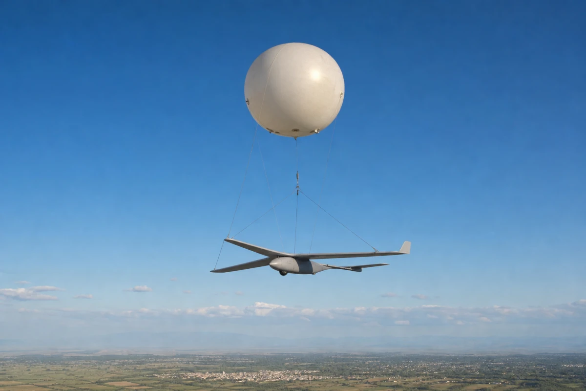 Українське бюро заявило про запуск дрона Mara з аеростата Balun