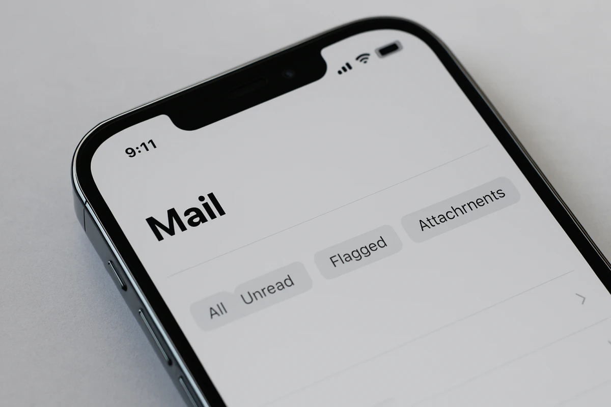 Як працюють категорії листів у програмі Mail на iPhone