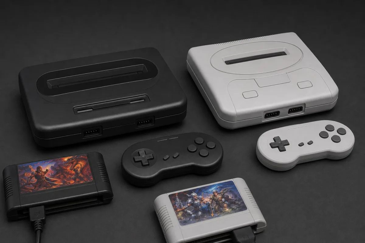 Analogue перевидасть консолі Super Nt і Mega Sg з USB-C та бездротовим зв’язком