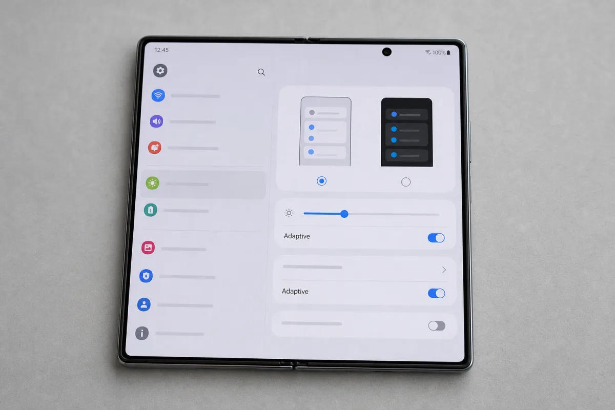 Як налаштувати масштабування застосунків на Samsung Galaxy Z Fold 8