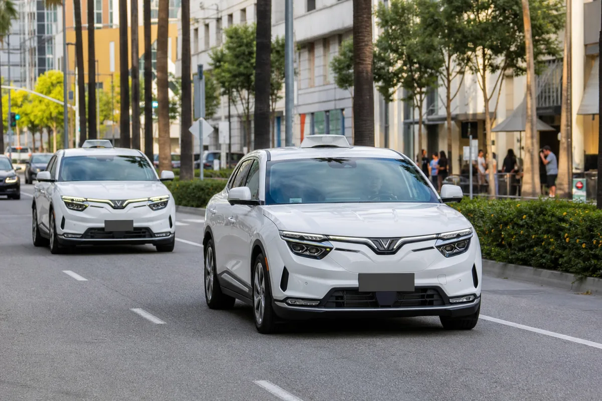 Green SM запустила в Лос-Анджелесі 500 електричних таксі VinFast