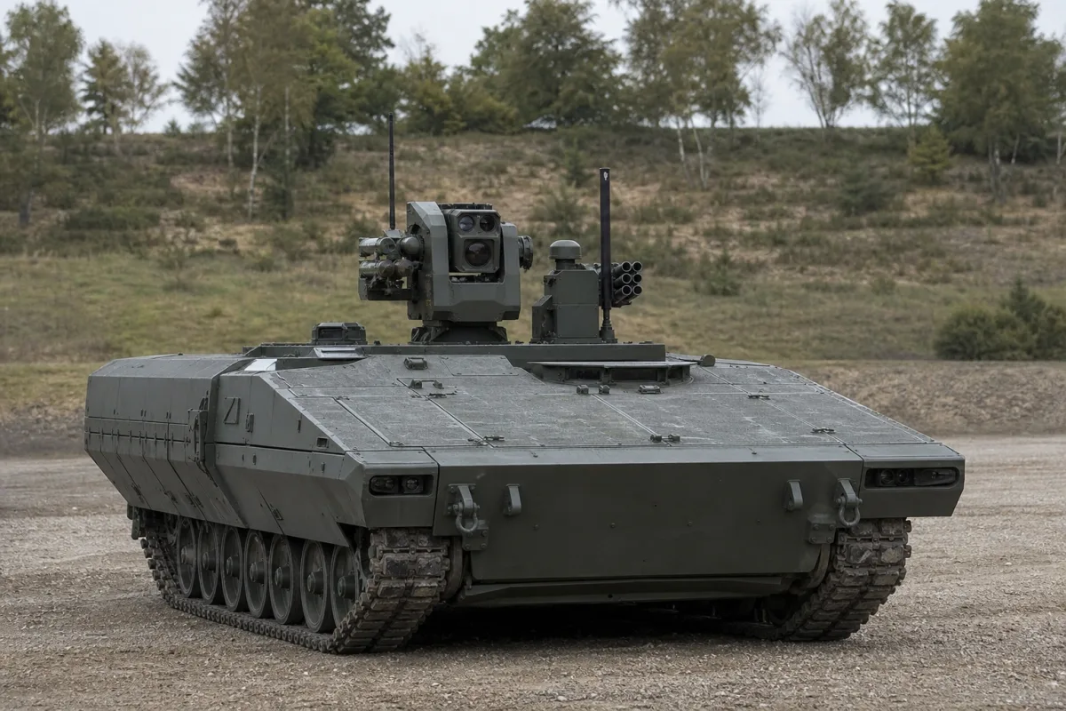 У Франції показали прототип робомулу на базі танка AMX-32