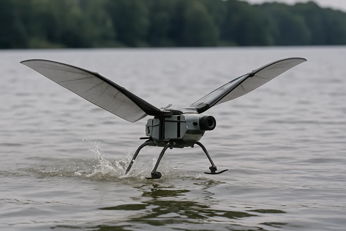 Інженери MIT та EPFL створили робота, що плаває і літає