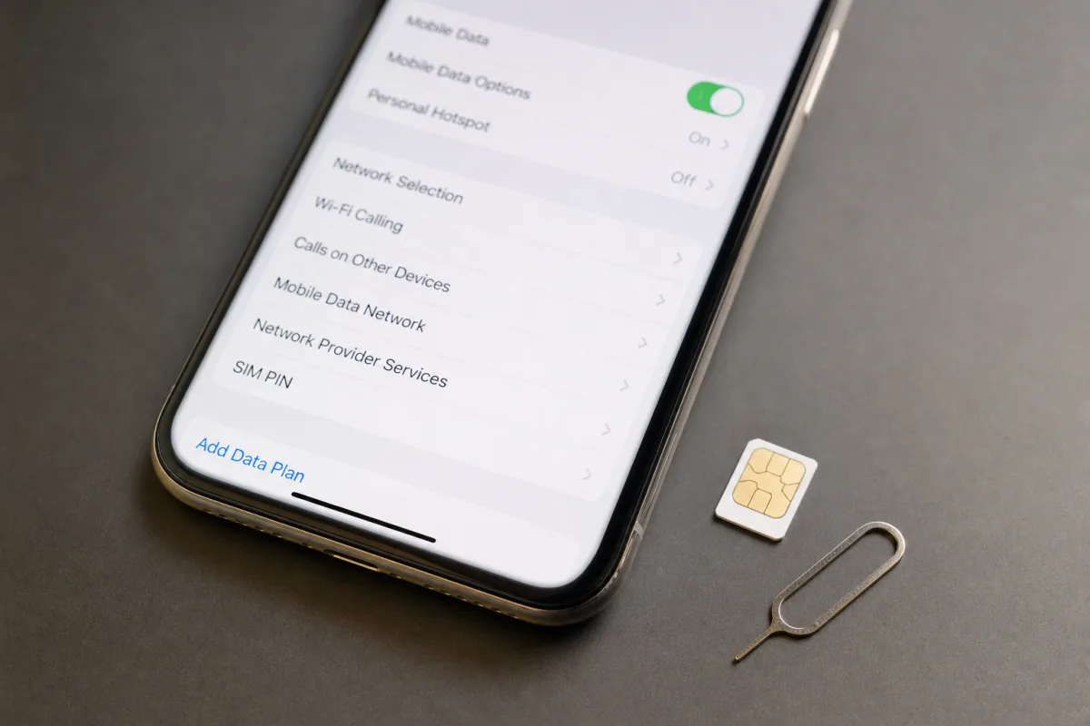 eSIM і фізична SIM-картка мають однакову якість зв’язку