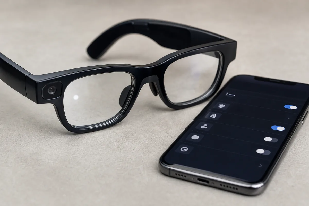 Чотири налаштування приватності для окулярів Ray-Ban Meta
