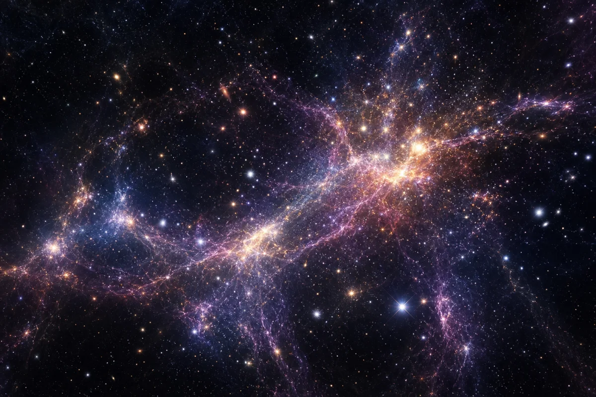 Проєкт Lumina змоделював перші 2 мільярди років Всесвіту