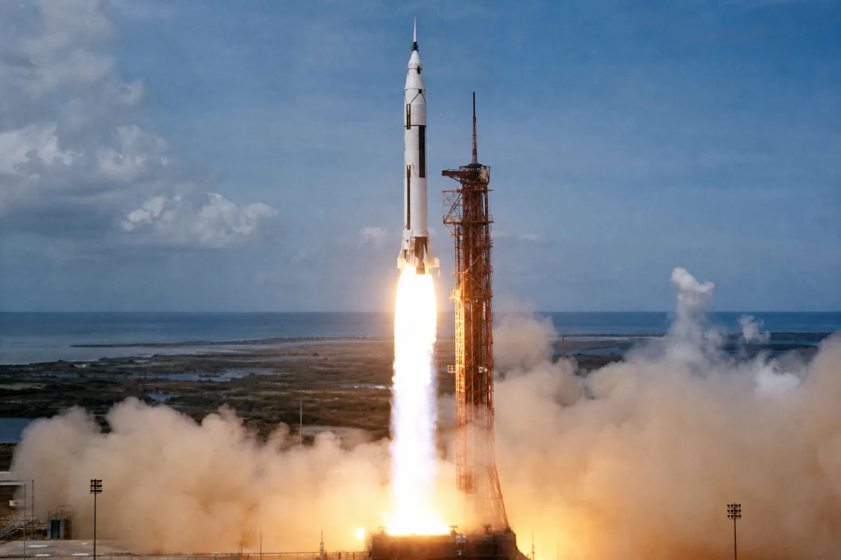 NASA 1961 року вперше випробувало ракету Saturn I