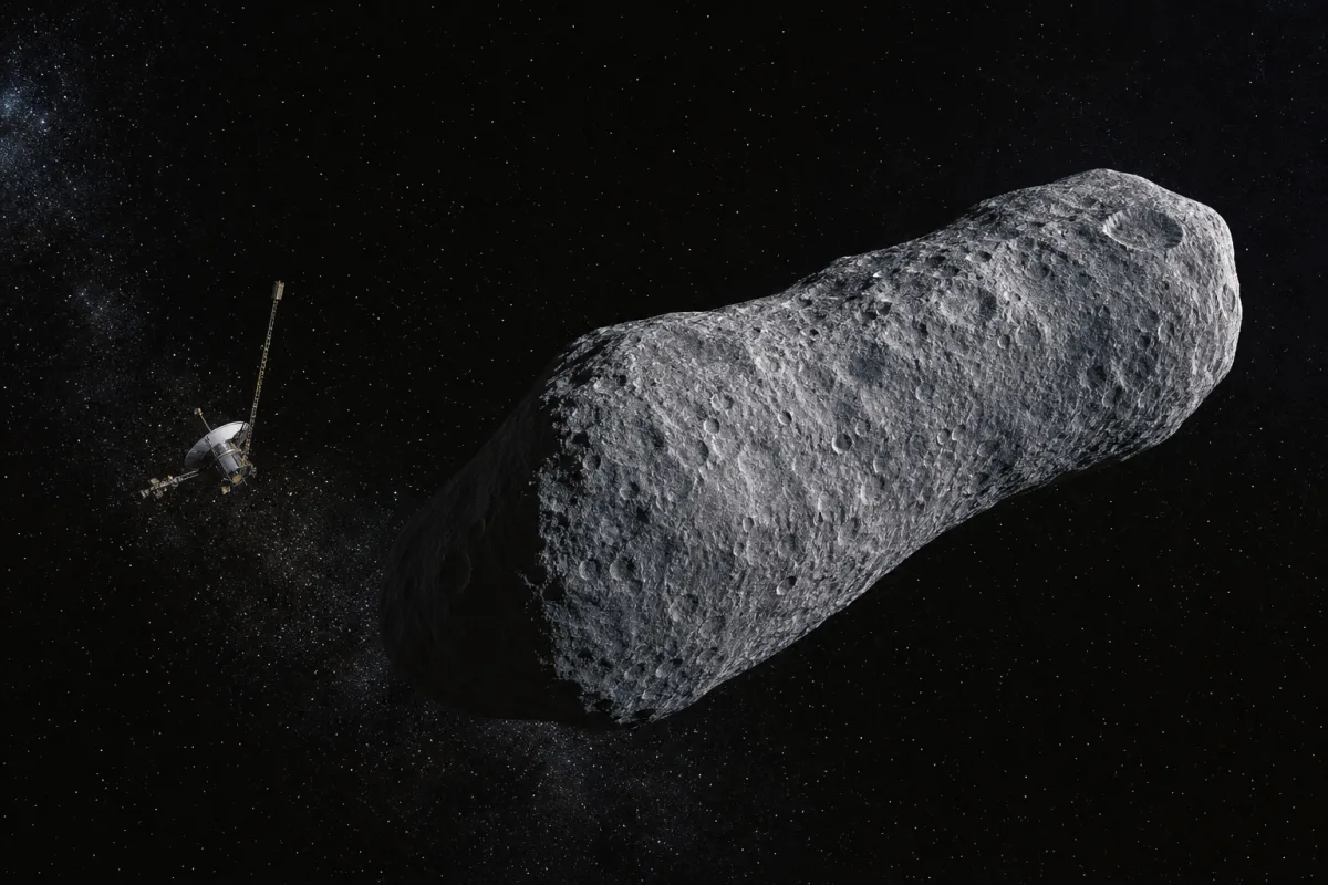 Апарат Galileo 1991 року вперше пролетів повз астероїд Гаспра