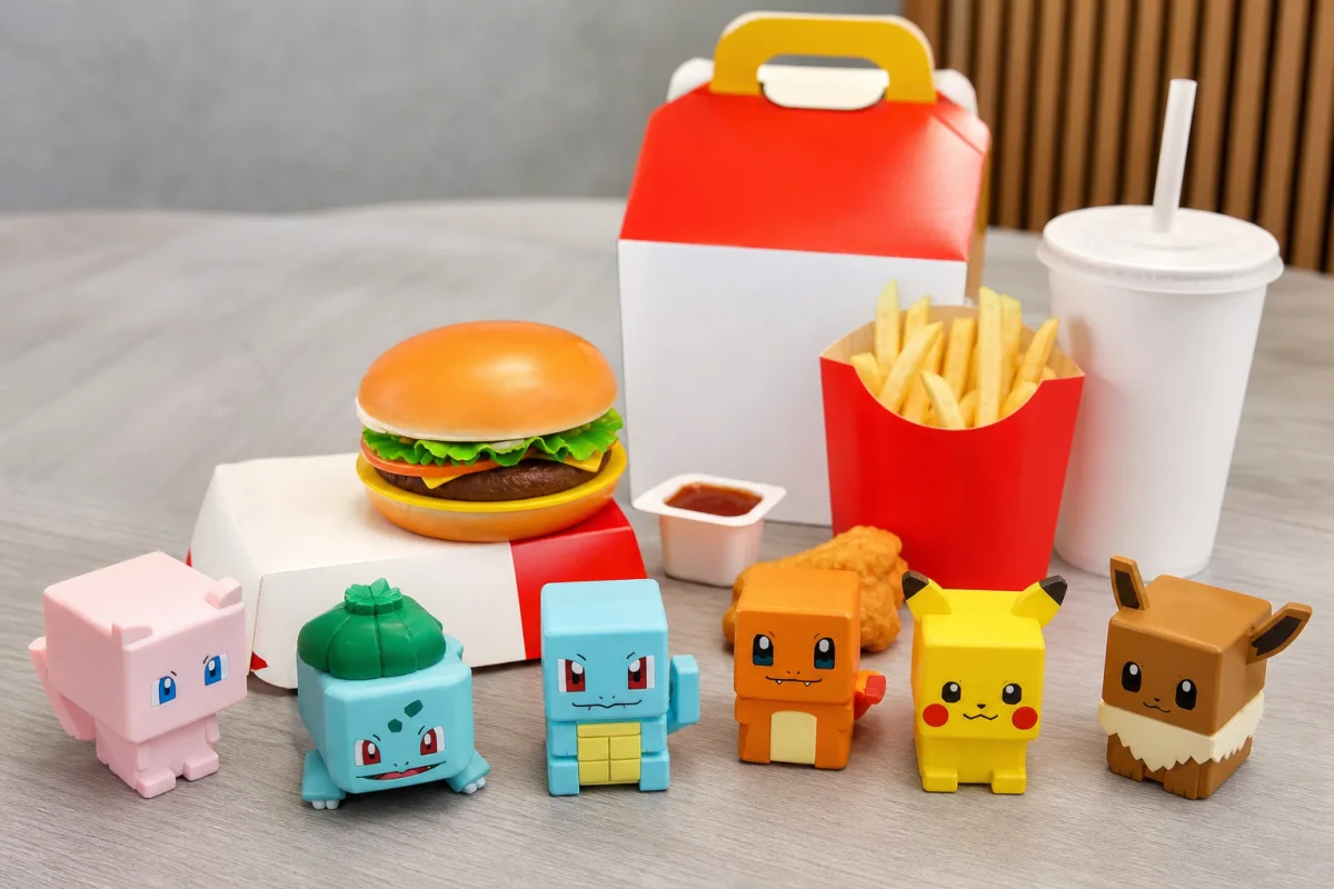 Макдональдз 10 листопада запустить Happy Meal з Pokémon