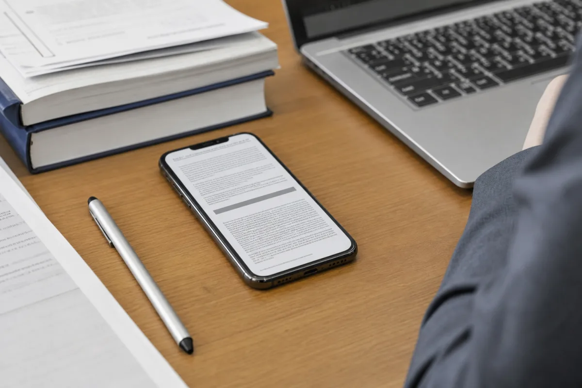 Коли смартфону потрібен окремий застосунок для роботи з PDF
