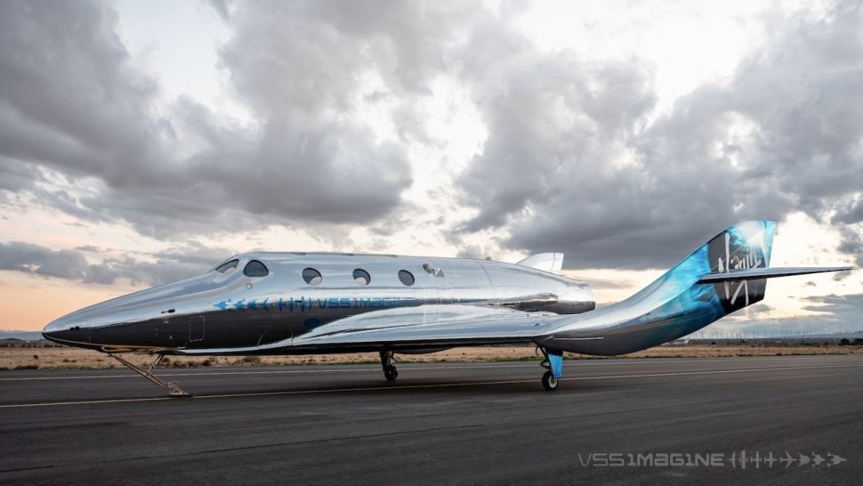 Як виглядає новий космічний корабель Virgin Galactic - Virgin SpaceShip Imagine