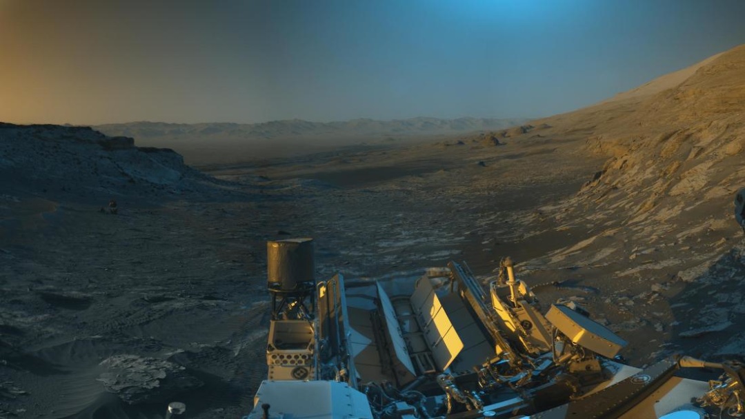 Марсохід Curiosity зняв захоплюючу панораму Марса