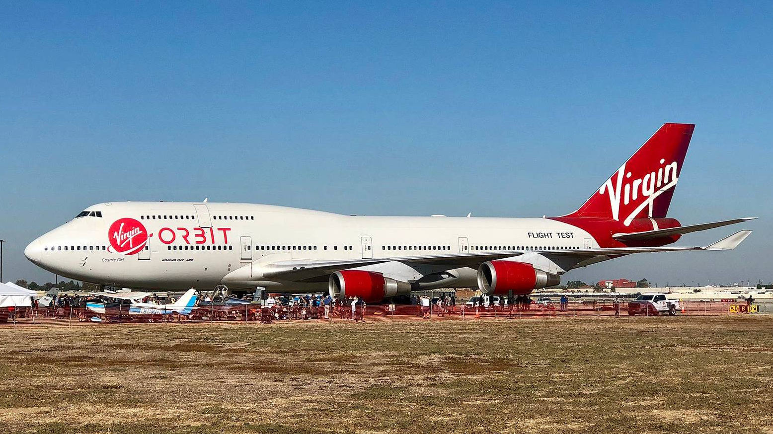 Virgin Orbit вивела на орбіту 7 супутників за допомогою літака