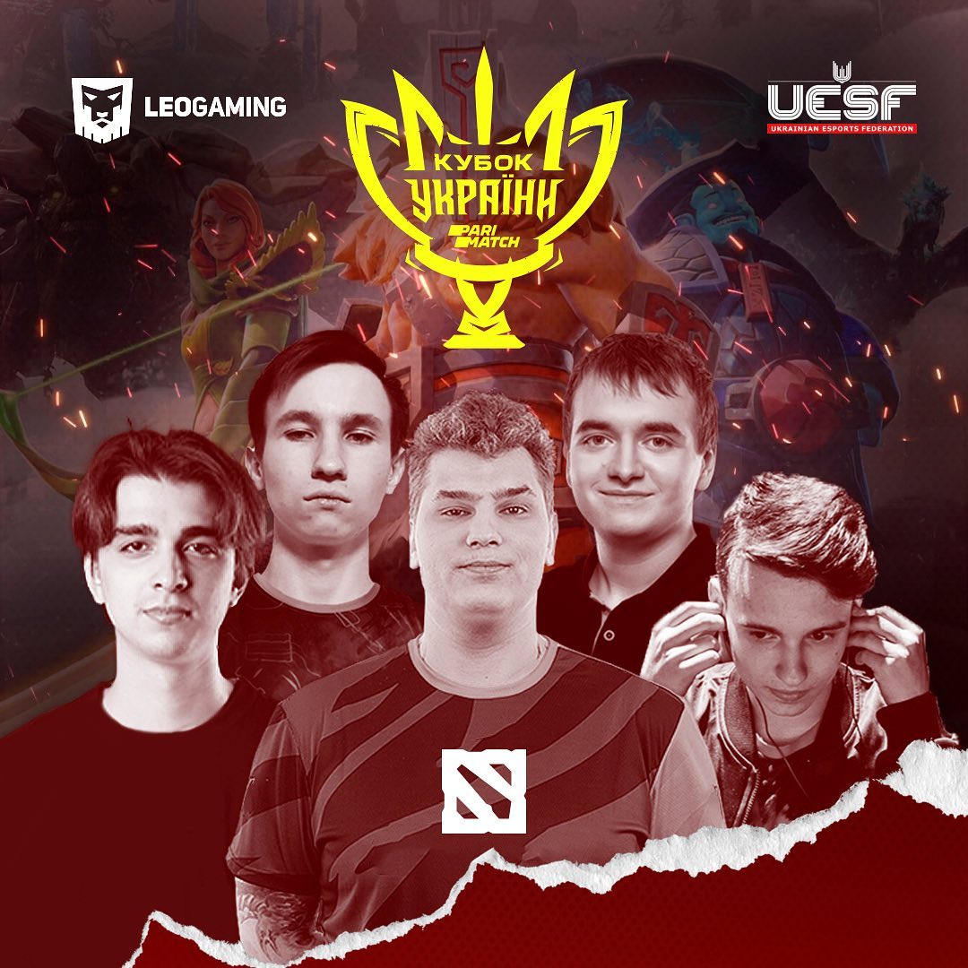 Leogaming представила команду на Кубок України з Dota2: до неї увійшли топ-гравці світу