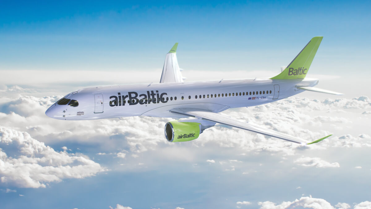 Латвійська авіакомпанія AirBaltic першою в Європі встановить Starlink на свої літаки