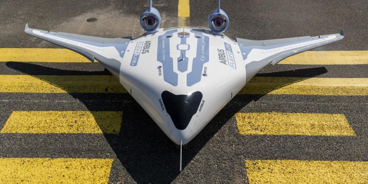 Airbus представил новый футуристический авиалайнер