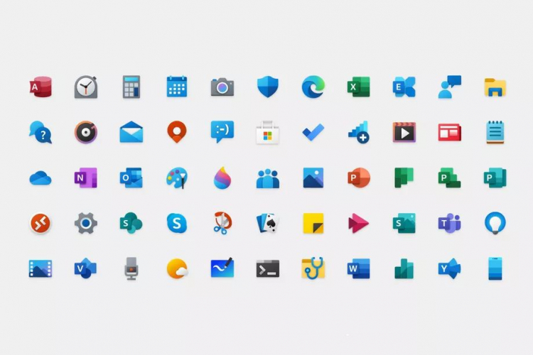 Microsoft сделают дизайн всех иконок в Windows 10 в едином стиле. Это должно облегчить поиск приложений