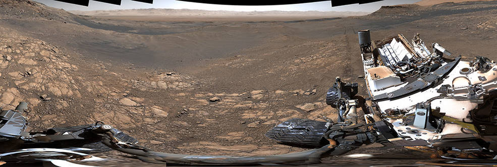 NASA показали панораму Марса з тисячі фотографій