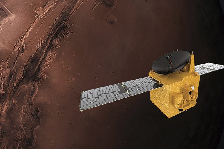 ОАЕ успішно запустили марсіанський зонд Норе