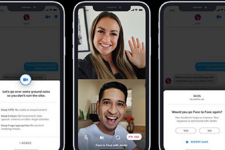 Tinder тестирует функцию видеозвонков