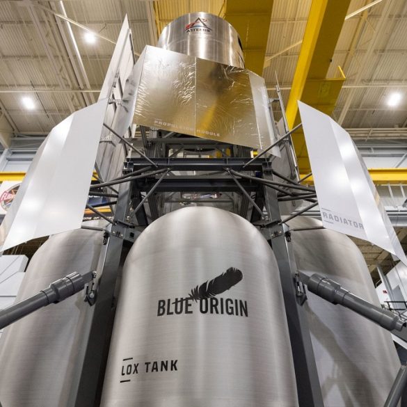 Blue Origin передала NASA макет місячного посадкового модуля для випробувань