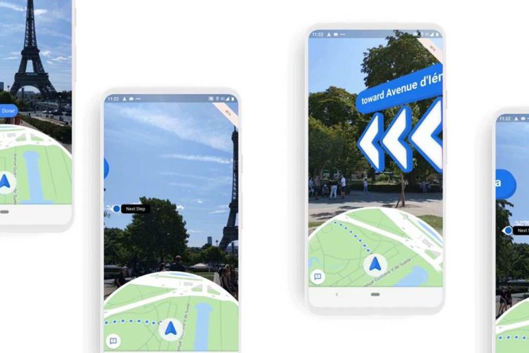 Google Maps теперь в дополненной реальности показывает маршрут к достопримечательностям